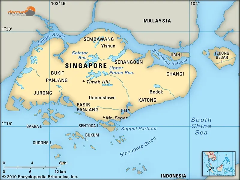 درباره جغرافیا و موقعیت مکانی کشور سنگاپور با این مقاله از دکوول همراه باشید.