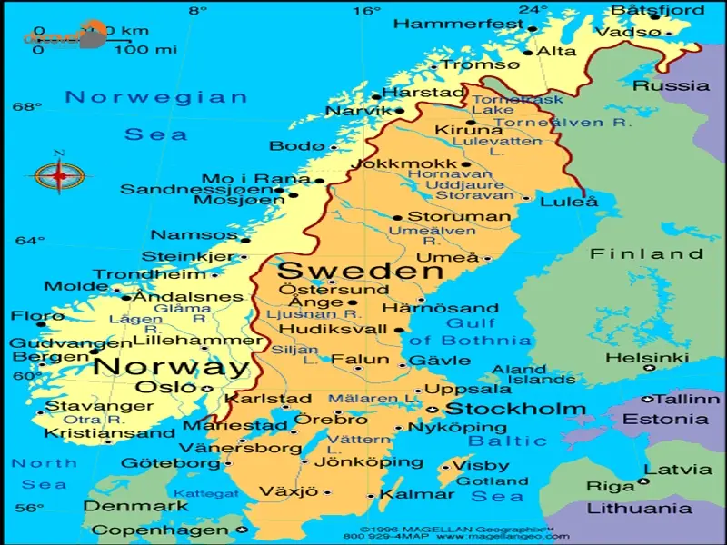 درباره موقعیت جغرافیایی کشور سوئد با این مقاله از وب سایت دکوول همراه باشید.