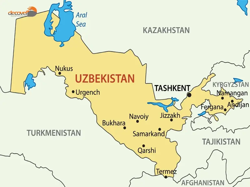 درباره موقعیت جغرافیایی و محل قرارگیری کشور ازبکستان با این مقاله از دکوول همراه باشید.