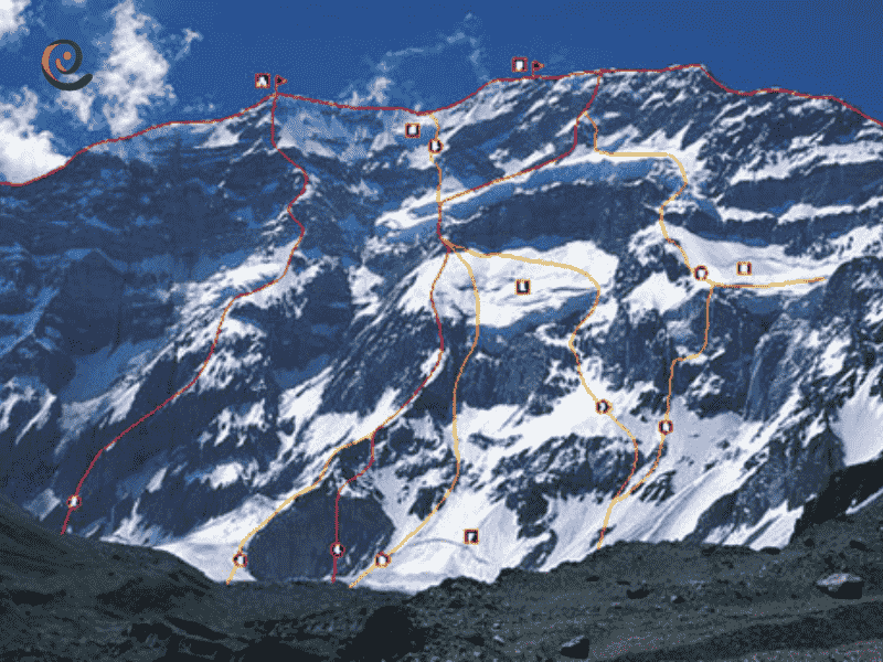 مسیرهای دسترسی به قله آکونگاگوادر قاره آمریکا را در دکوول بخوانید.