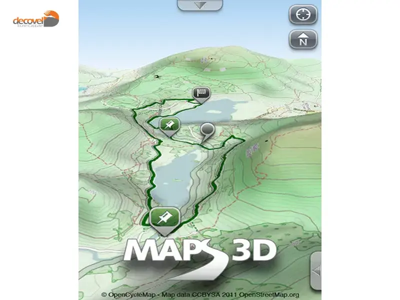 درباره بخش‌های مختلف برنامه maps 3d pro با دکوول همراه باشید.