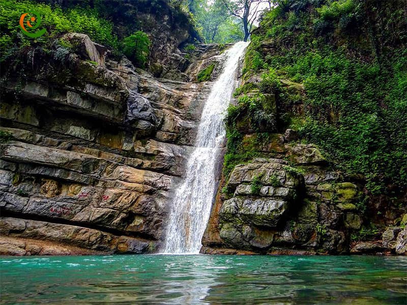 مجموعه آبشارهای شیرآباد از آبشارهای زیبای ایران و استان گلستان