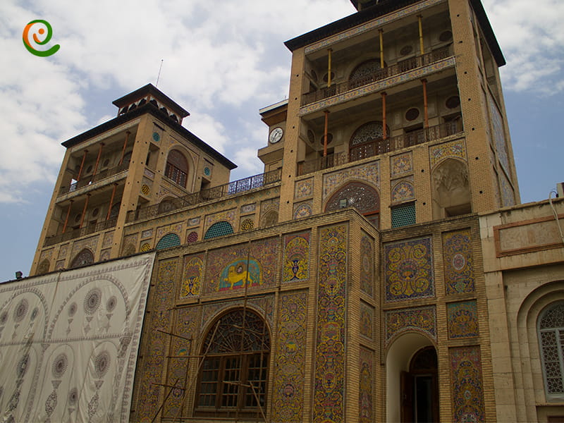 بنای شمس العماره کاخ گلستان از جاذبه های کاخ گلستان و استان تهران است