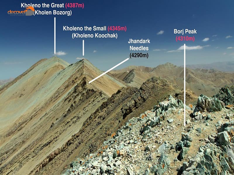 صعود به قله خلنو از مسیر تیغه‌های ژاندارک جهت کسب اطلاع درباره این مسیر با دکوول همراه باشید.