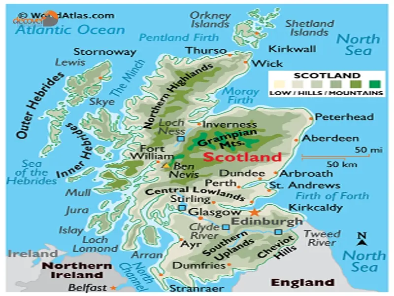 درباره موقعیت جغرافیایی کشور اسکاتلند با این مقاله از وب سایت دکوول همراه باشید.