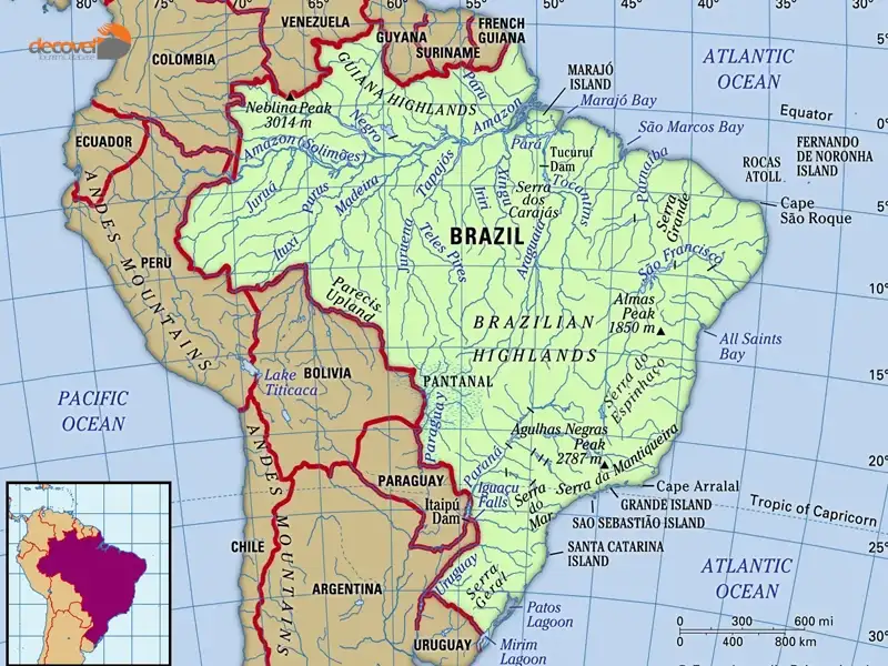 درباره جغرافیای کشور برزیل با این مقاله از دکوول همراه باشید.