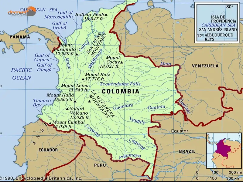 درباره موقعیت قرارگیری کشور کلمبیا با این مقاله از دکوول همراه باشید.