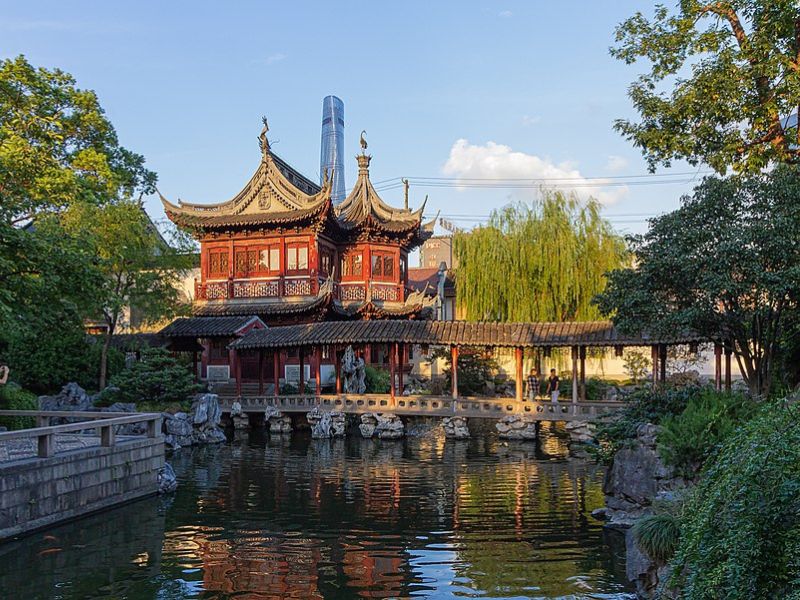 باغ یو در شانگهای، چین