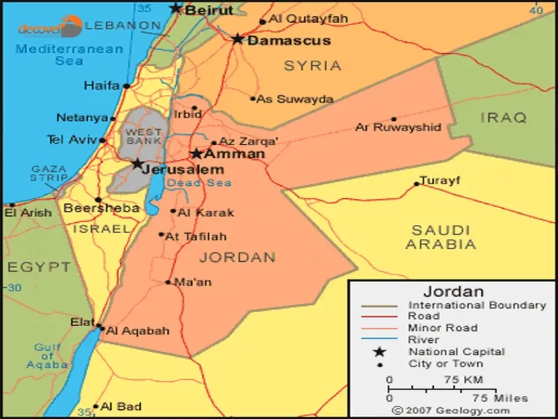درباره موقعیت قرارگیری کشور اردن در آسیا با این مقاله از دکوول همراه باشید.