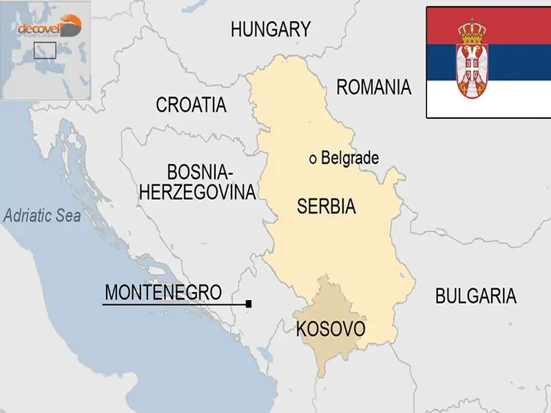درباره موقعیت جغرافیایی کشور صربستان با این مقاله از دکوول همراه باشید.