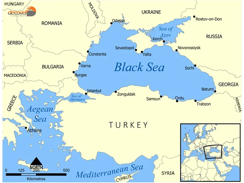 درباره موقعیت جغرافیایی و ویژگی های دریای سیاه در این مقاله از دکوول بخوانید.